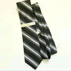 Michael Kors Navy SP Core Stripe Neck Tie